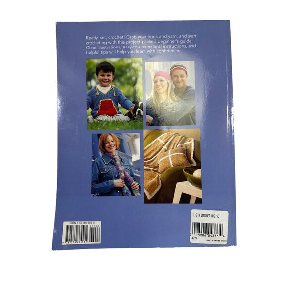 1 2 3 Crochet Betty Homes and Gardens Beginners Guide  Leisure Arts 2005 - Picture 2 of 3